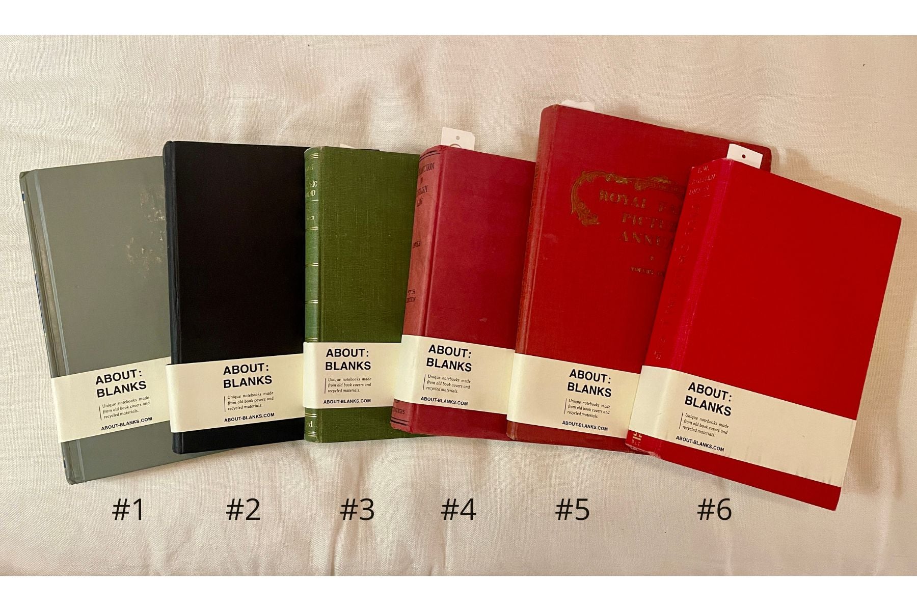 About Blanks - Notebooks