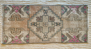 Vintage Turkish Mini Rug 003