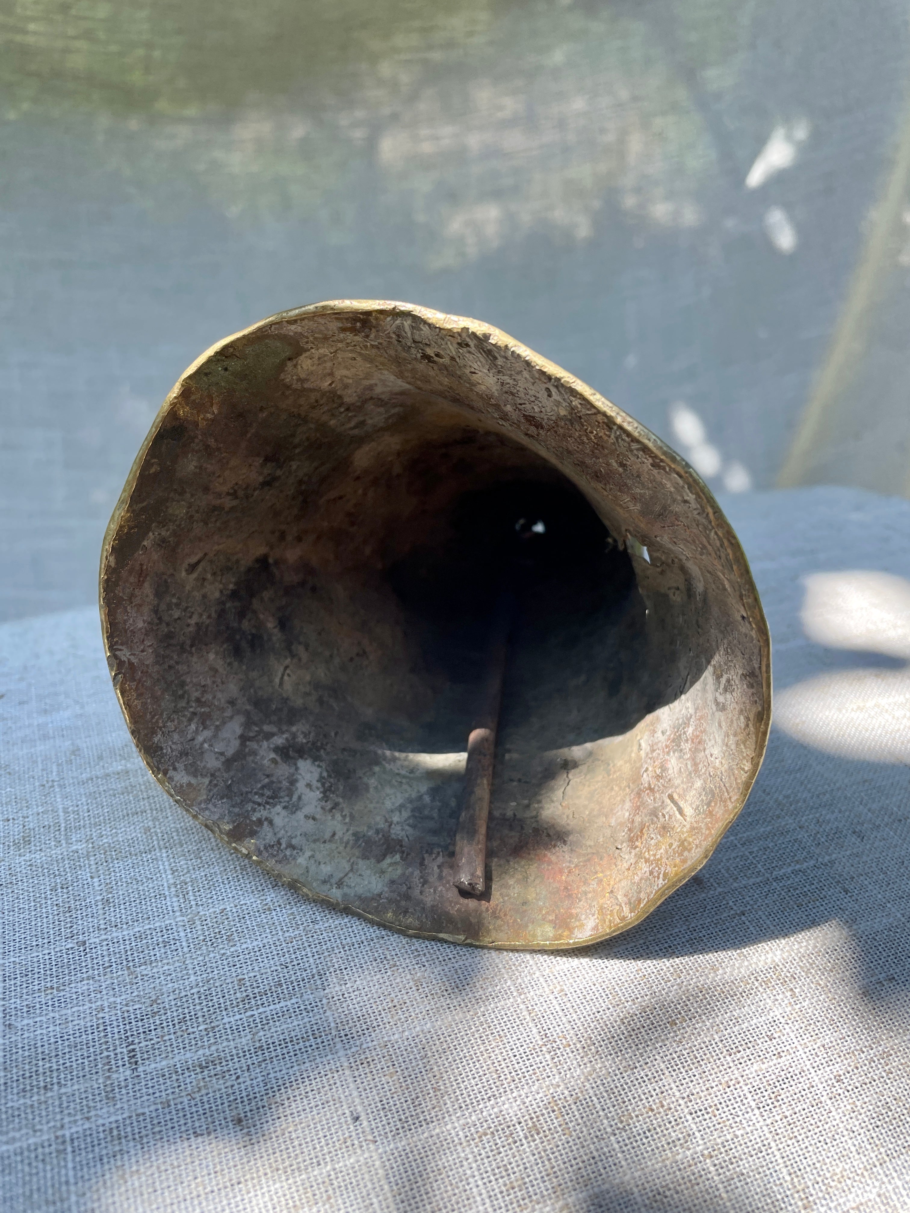 Vintage Hand Forged Cow Bell 001