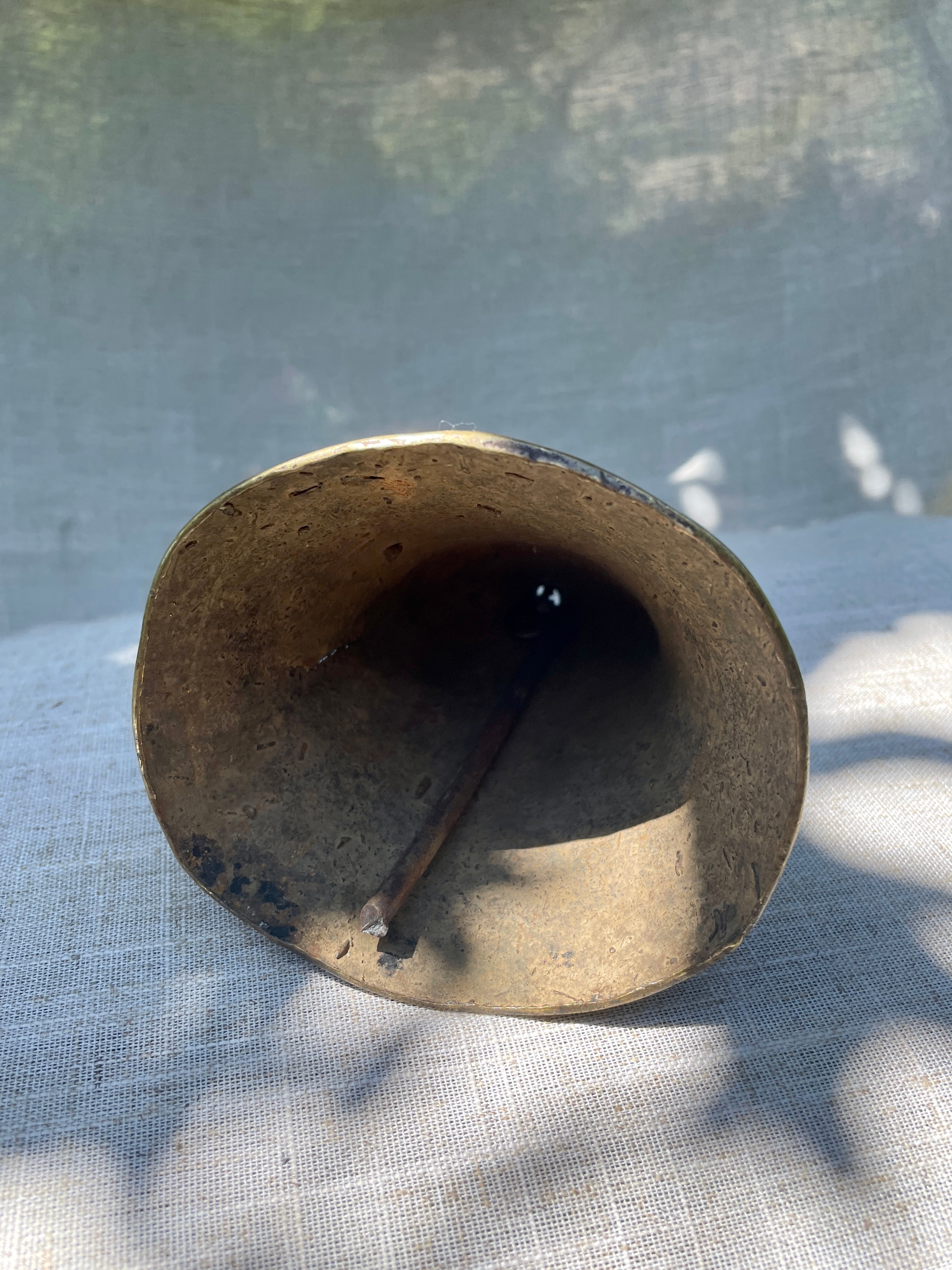 Vintage Hand Forged Cow Bell 002