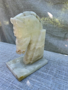 Vintage Marble Horse Bookend