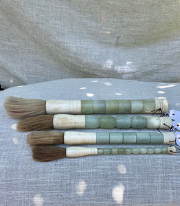 Vintage Jade Calligraphy Brushes