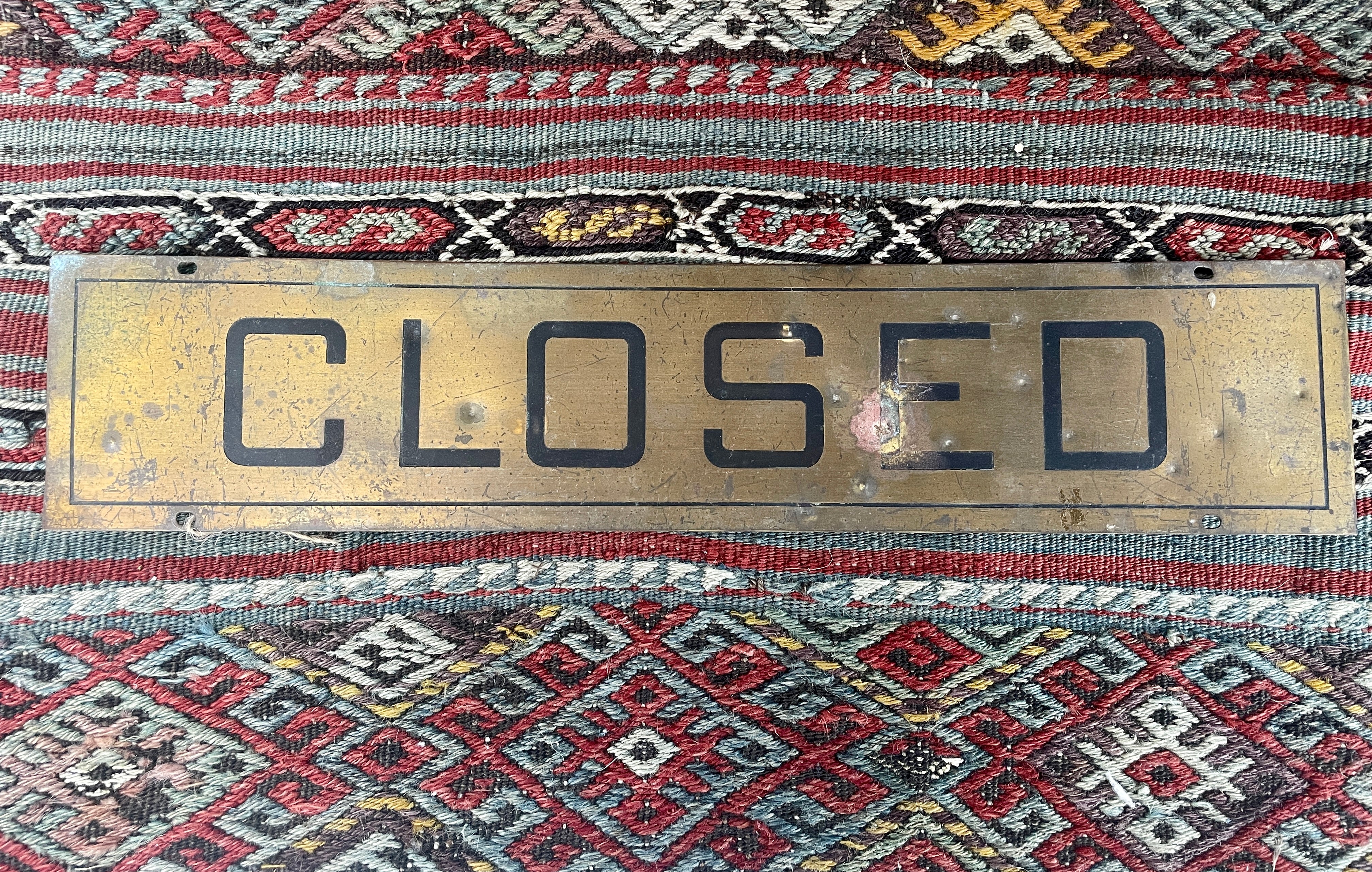Vintage Bank Signs