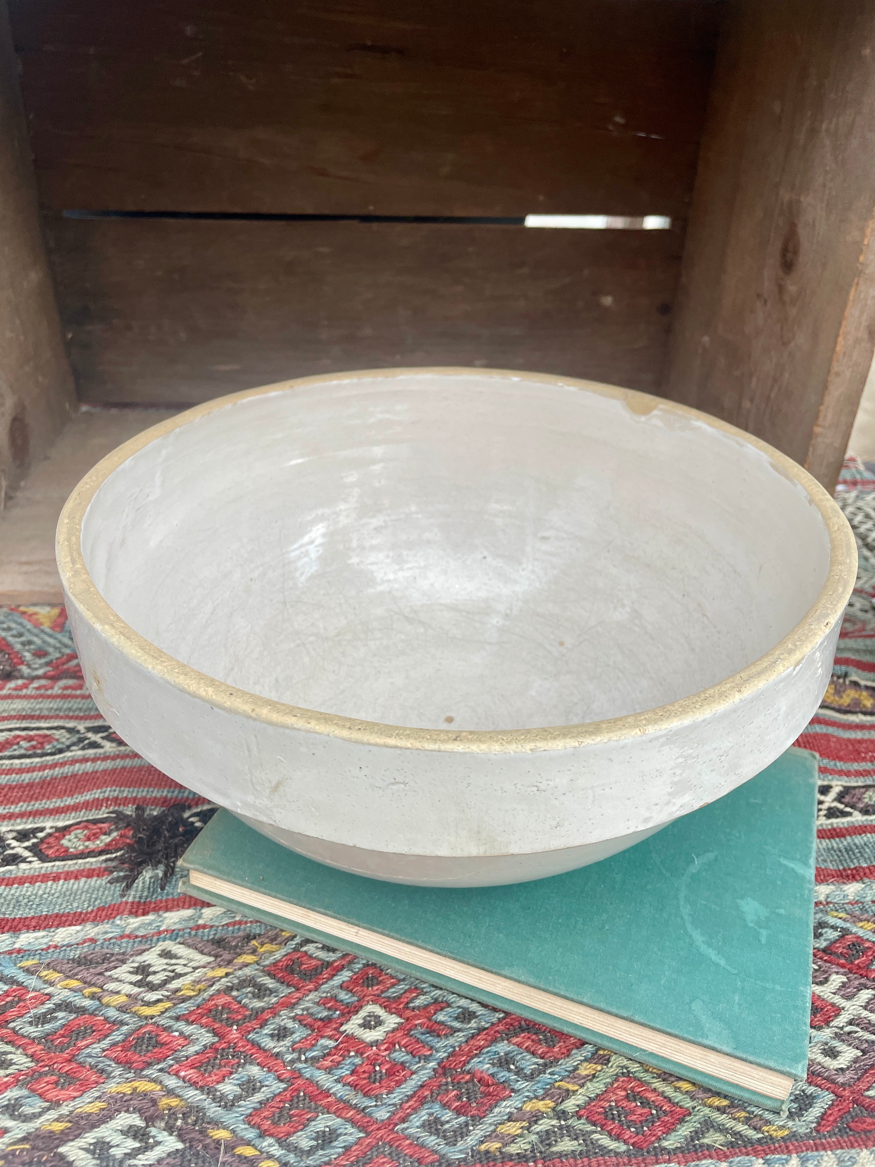 Vintage Stoneware Bowl
