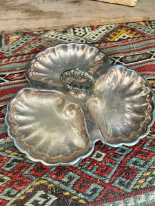Vintage Trio Scalloped Dish