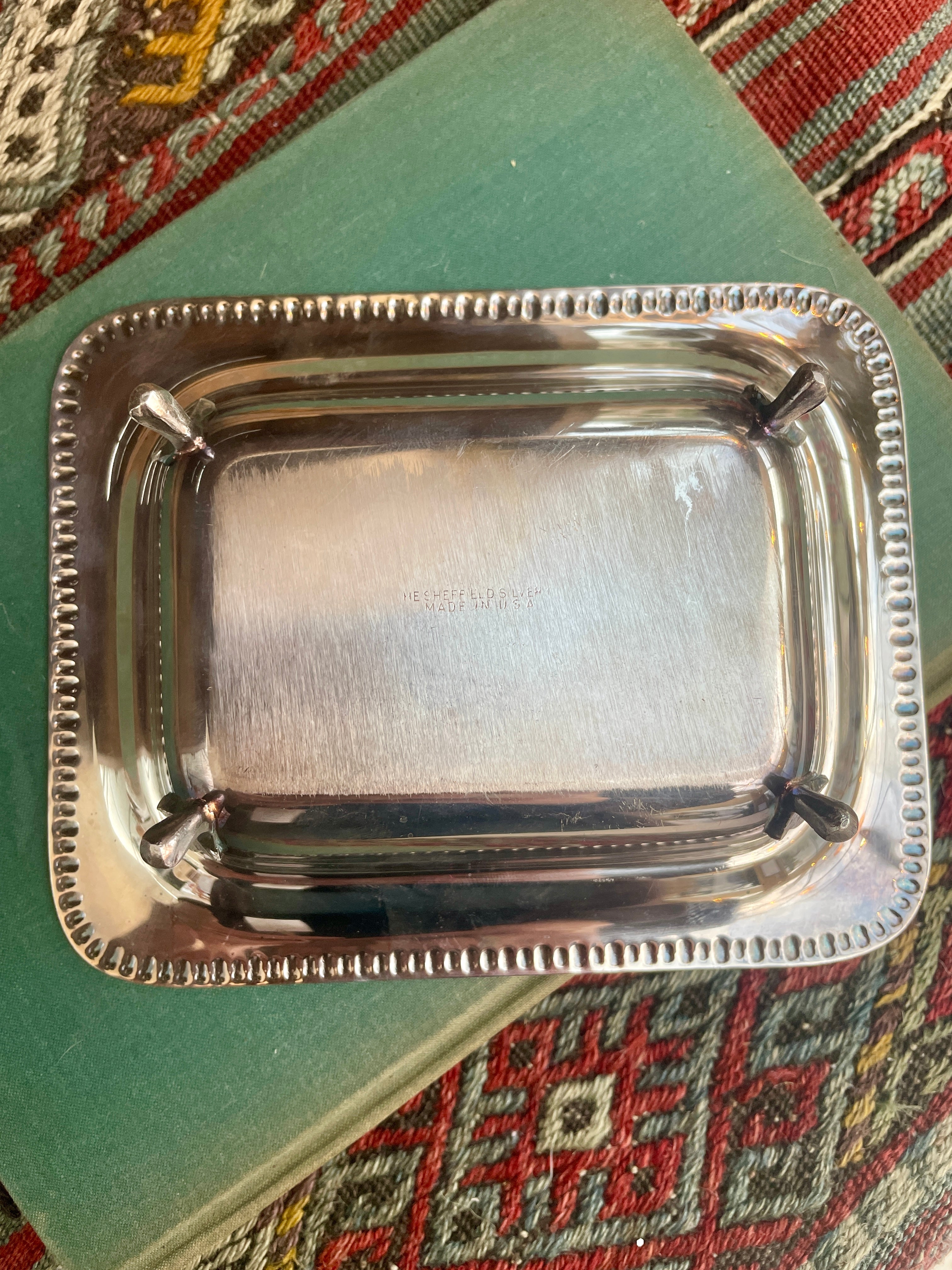 Vintage Silverplated Dish by Sheffield Silver