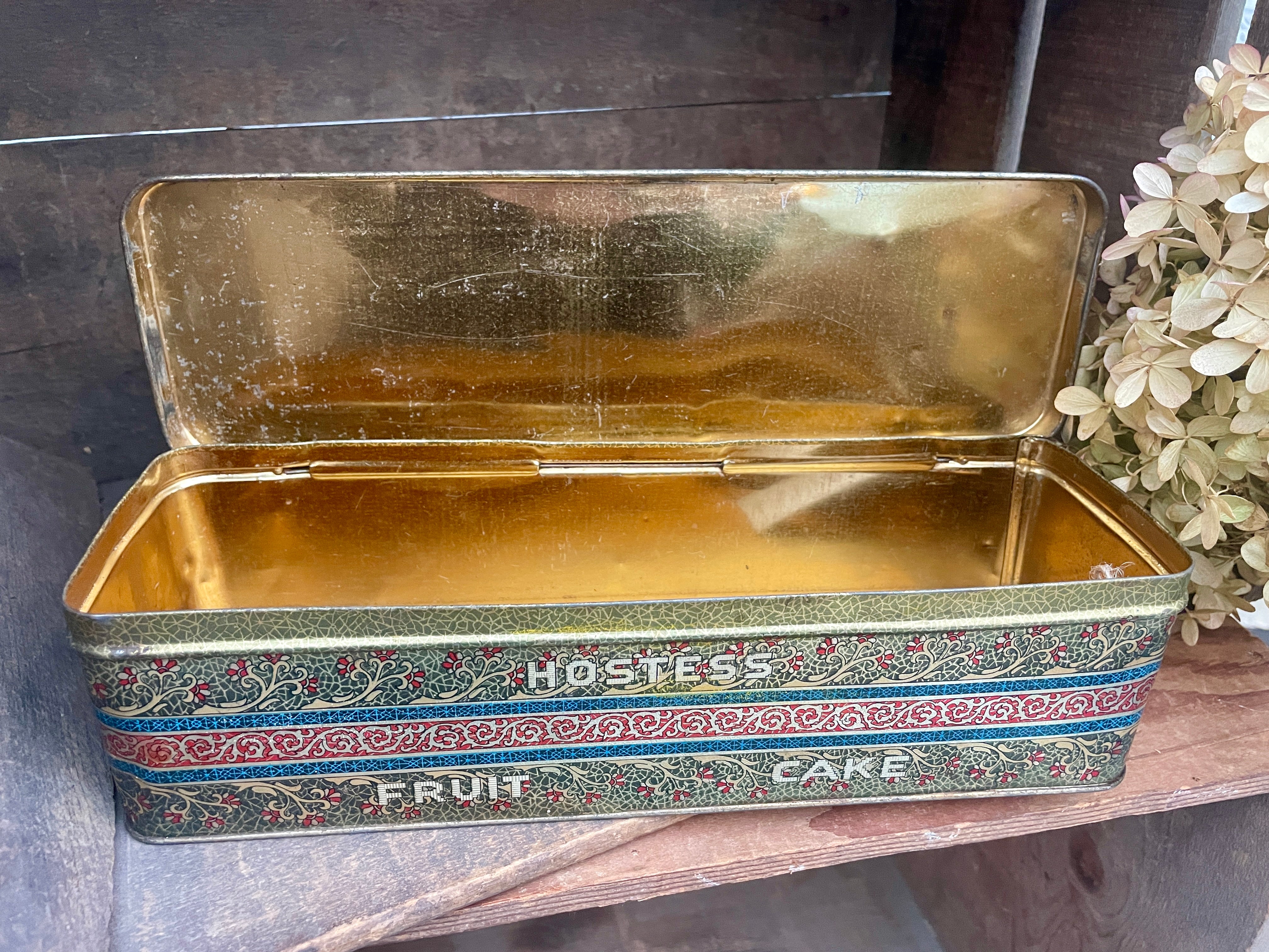 Vintage Hostess Fruit Cake Tin