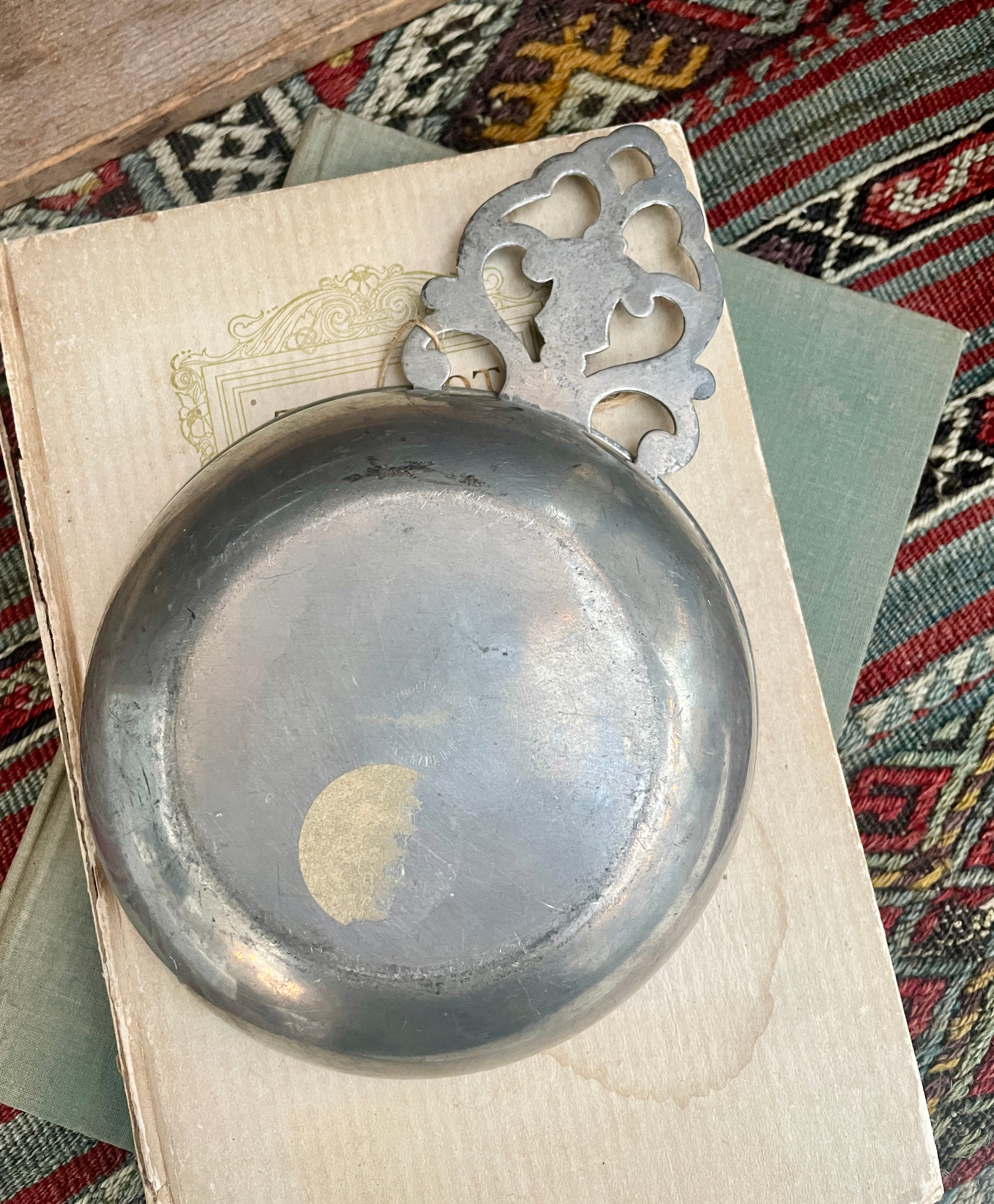 Vintage Pewter Dish
