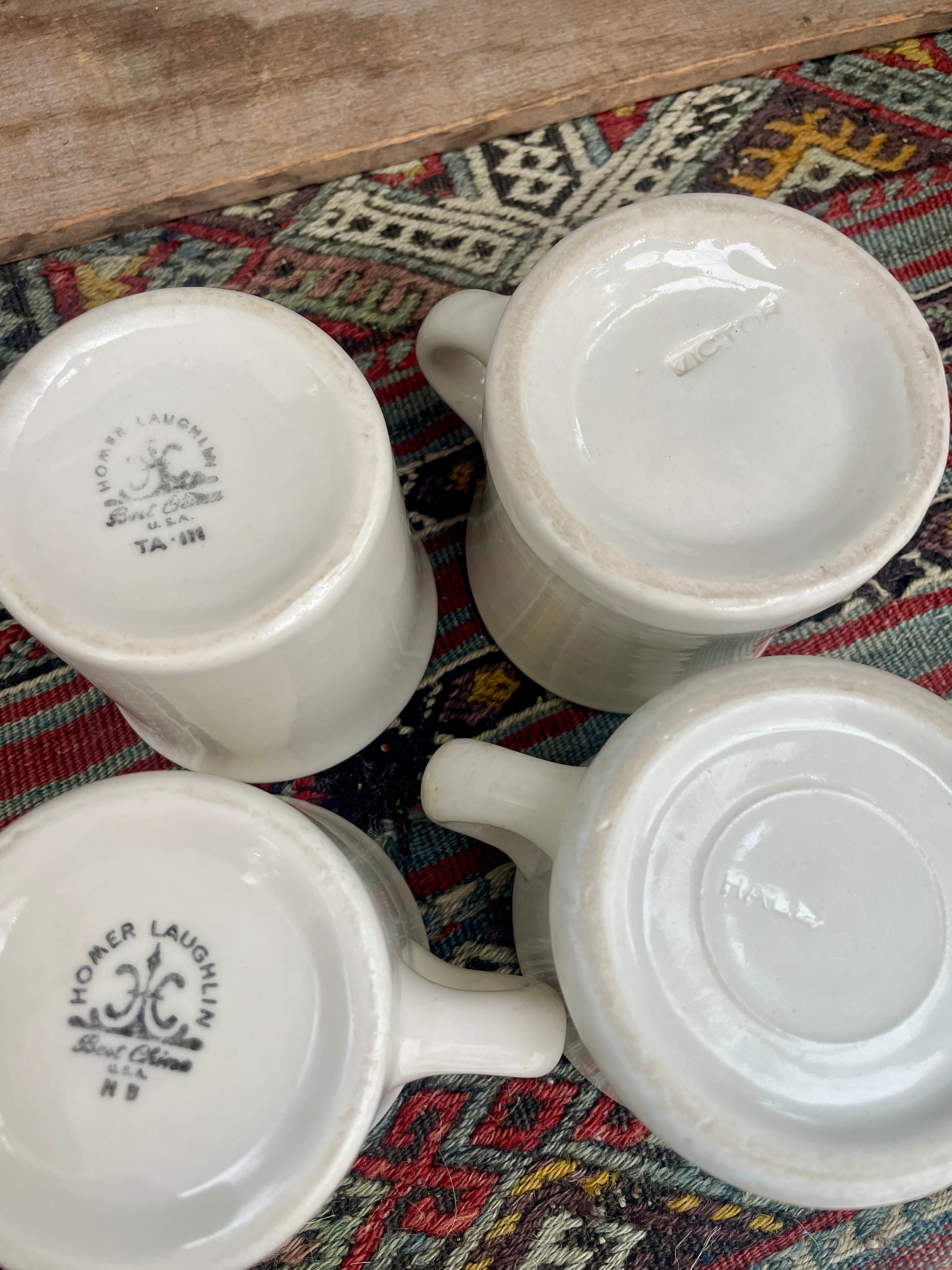 Vintage Ironstone Mugs