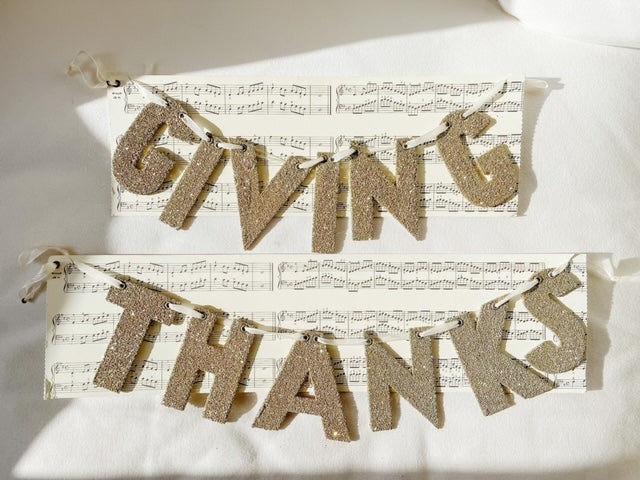 Giving Thanks Sign