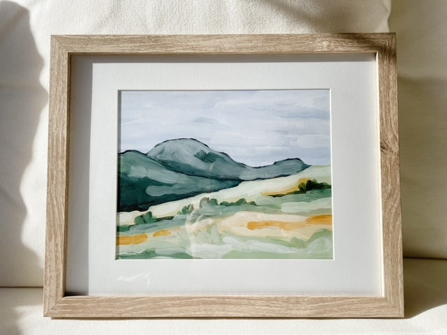 Landscape Framed Art Print 002