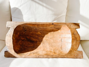 Wood Dough Bowl