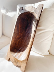 Wood Dough Bowl
