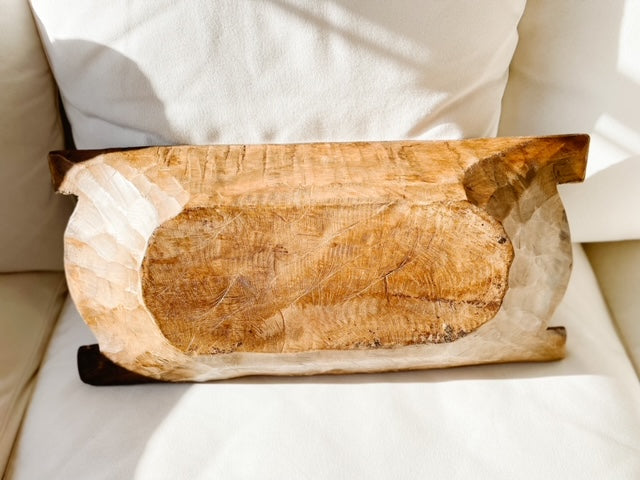 Wood Dough Bowl