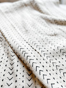 Mud Cloth - White
