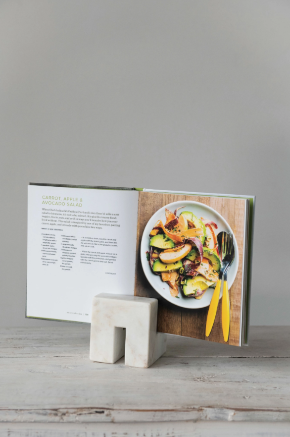 Marble Cookbook Stand