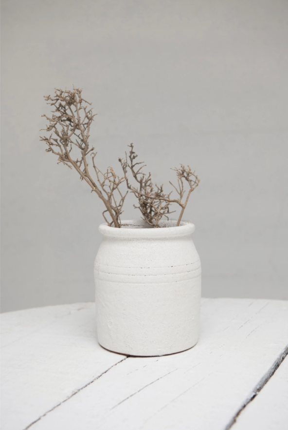 Distressed Coarse Terracotta Crock